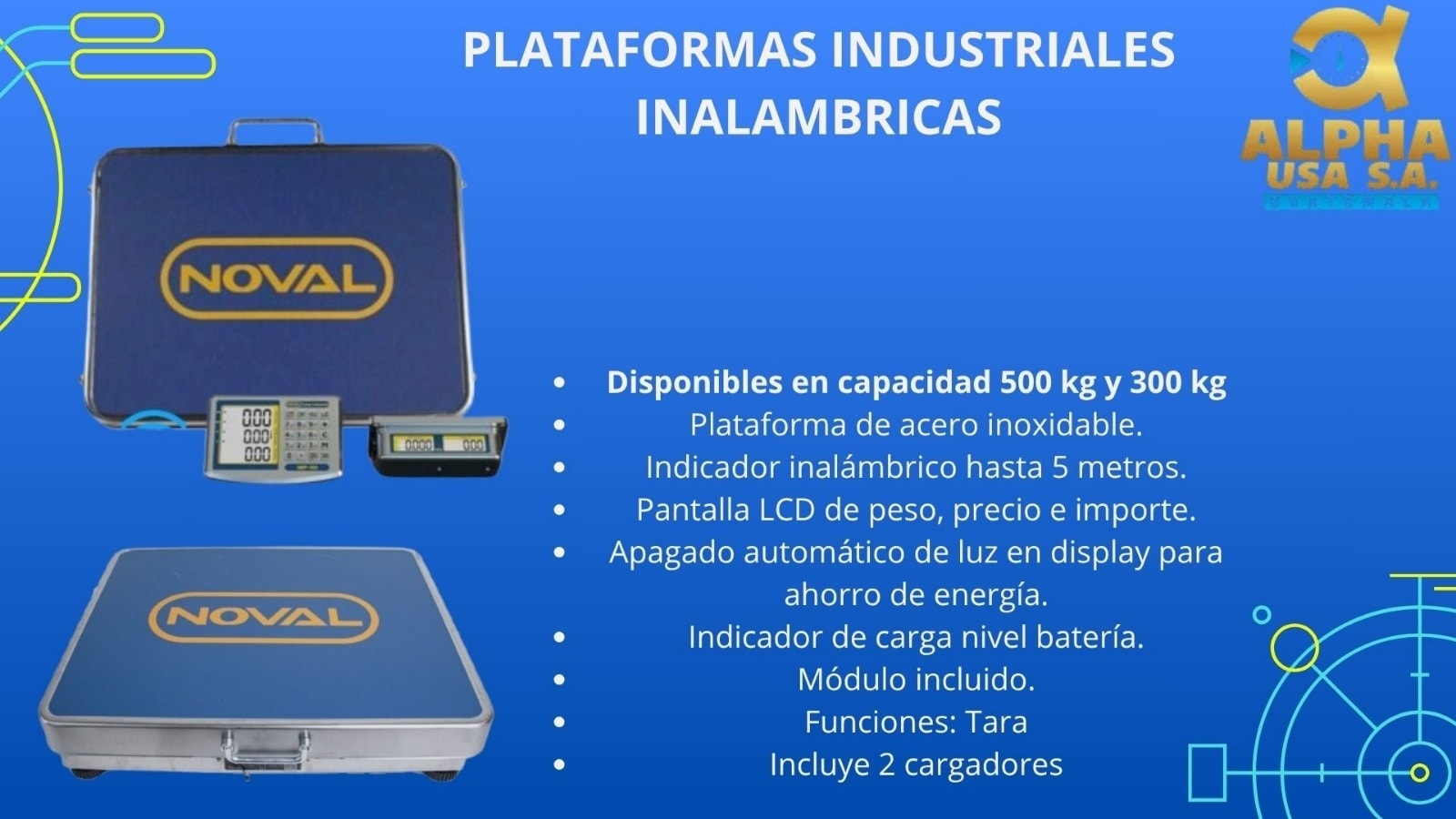 Plataforma industrial inalámbrica